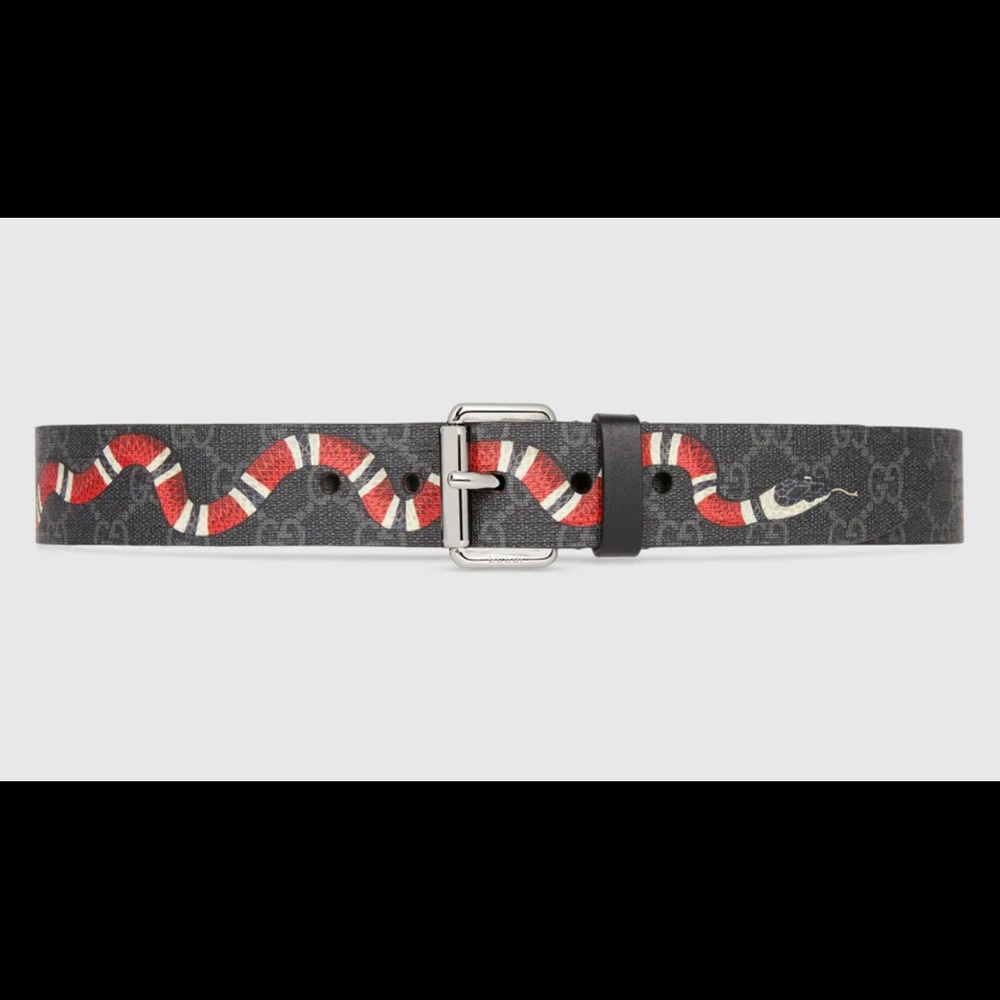COPY - GG Belt with Kingsnake print